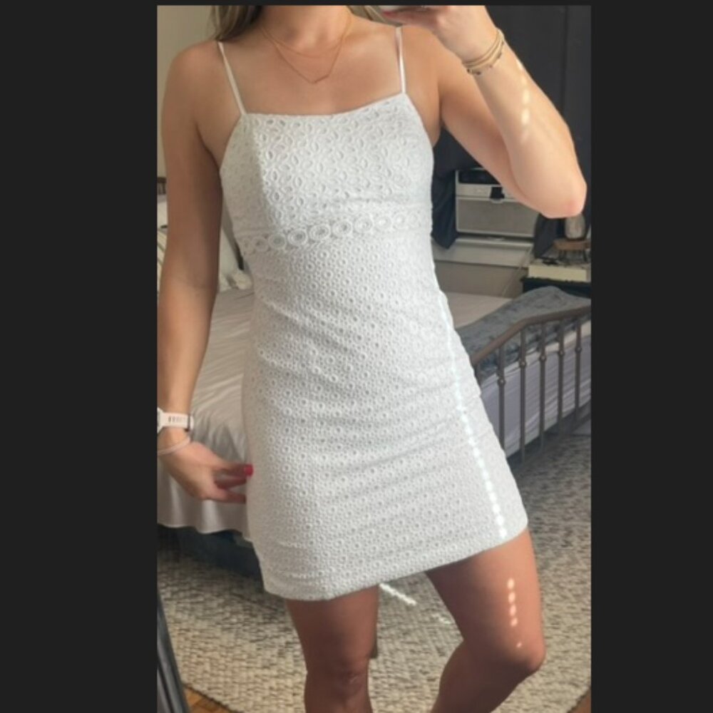 Lilly Pullitzer White Eyelet lace dress